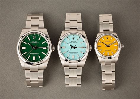 rolex lacquer dial|Rolex oyster perpetual color guide.